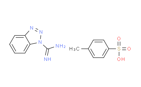 CAS No. 163853-10-9, 1H-benzo[d][1,2,3]triazole-1-carboximidamide 4-methylbenzenesulfonate