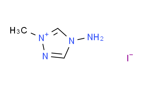 CAS No. 39602-93-2, 4-amino-1-methyl-4H-1,2,4-triazol-1-ium iodide