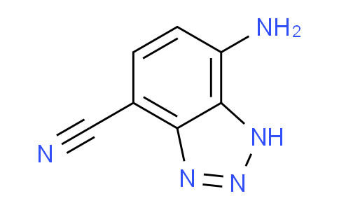 CAS No. 211096-53-6, 7-Amino-1H-benzo[d][1,2,3]triazole-4-carbonitrile