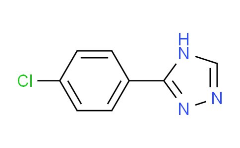 CAS No. 23195-59-7, 3-(4-Chlorophenyl)-4H-1,2,4-triazole