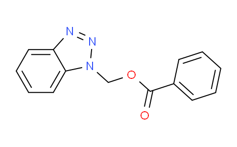 CAS No. 100726-41-8, 1H-1,2,3-Benzotriazol-1-ylmethyl benzoate
