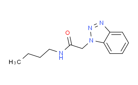 CAS No. 518352-83-5, 2-(1H-1,2,3-Benzotriazol-1-yl)-N-butylacetamide