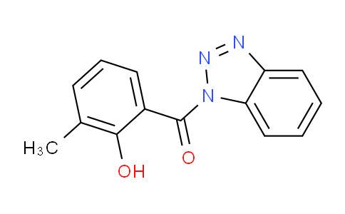 CAS No. 888487-61-4, 2-(1H-1,2,3-Benzotriazole-1-carbonyl)-6-methylphenol