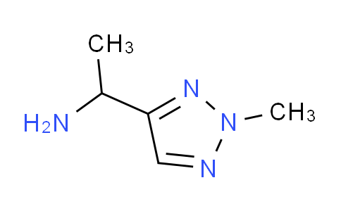 CAS No. 1861828-61-6, 1-(2-methyltriazol-4-yl)ethanamine