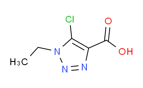 CAS No. 1432747-14-2, 5-chloro-1-ethyl-1H-1,2,3-triazole-4-carboxylic acid
