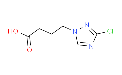 CAS No. 1798730-62-7, 4-(3-chloro-1H-1,2,4-triazol-1-yl)butanoic acid