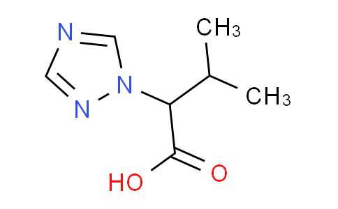 CAS No. 1016503-66-4, 3-methyl-2-(1H-1,2,4-triazol-1-yl)butanoic acid