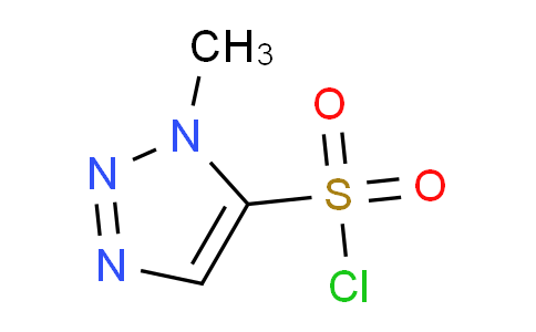 CAS No. 1496511-50-2, 1-methyl-1H-1,2,3-triazole-5-sulfonyl chloride