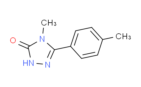 CAS No. 117258-23-8, 4-methyl-3-(4-methylphenyl)-1H-1,2,4-triazol-5-one