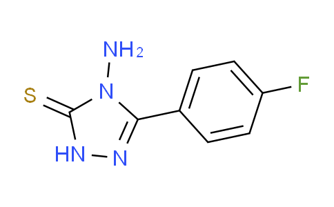 CAS No. 61019-25-8, 4-amino-3-(4-fluorophenyl)-1H-1,2,4-triazole-5-thione