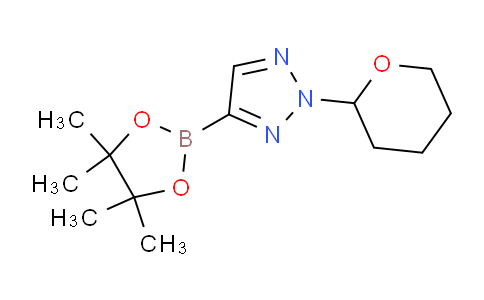 CAS No. 1415312-45-6, 2-(Tetrahydro-pyran-2-yl)-4-(4,4,5,5-tetramethyl-[1,3,2]dioxaborolan-2-yl)-2H-[1,2,3]triazole