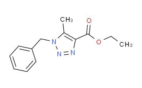 CAS No. 133992-58-2, ethyl 1-benzyl-5-methyl-1H-1,2,3-triazole-4-carboxylate