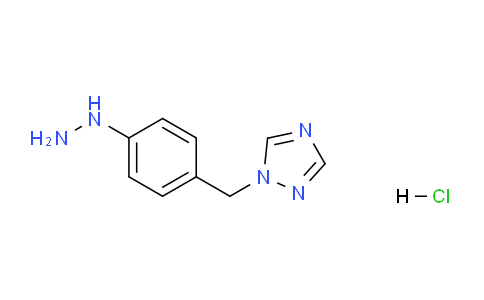 CAS No. 154748-67-1, 1-[(4-Hydrazinophenyl)methyl]-1H-1,2,4-triazole hydrochloride