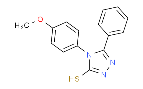 CAS No. 63279-75-4, 4-(4-Methoxyphenyl)-5-phenyl-4h-1,2,4-triazol-3-yl hydrosulfide