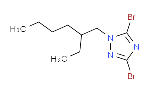 CAS No. 948093-96-7, 3,5-Dibromo-1-(2-ethylhexyl)-1H-1,2,4-triazole