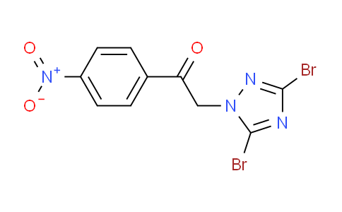 CAS No. 919431-24-6, 2-(3,5-Dibromo-1H-1,2,4-triazol-1-yl)-1-(4-nitrophenyl)ethan-1-one