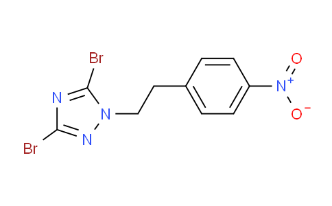 CAS No. 1240567-48-9, 3,5-Dibromo-1-[2-(4-nitrophenyl)ethyl]-1H-1,2,4-triazole