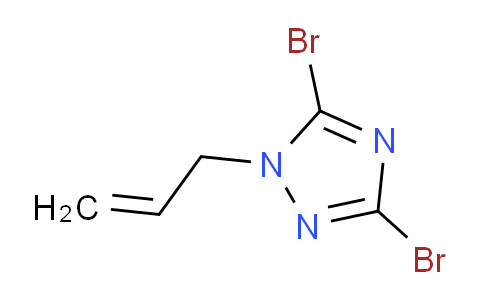 CAS No. 294852-99-6, 3,5-Dibromo-1-(prop-2-en-1-yl)-1H-1,2,4-triazole