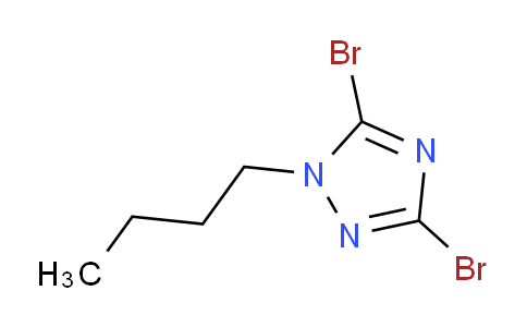 CAS No. 948093-90-1, 3,5-Dibromo-1-butyl-1H-1,2,4-triazole