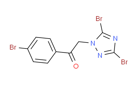 CAS No. 919260-15-4, 1-(4-Bromophenyl)-2-(3,5-dibromo-1H-1,2,4-triazol-1-yl)ethan-1-one