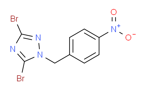 CAS No. 1240572-27-3, 3,5-Dibromo-1-[(4-nitrophenyl)methyl]-1h-1,2,4-triazole