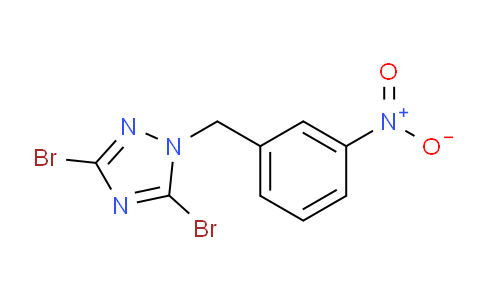 CAS No. 1240572-04-6, 3,5-Dibromo-1-[(3-nitrophenyl)methyl]-1h-1,2,4-triazole