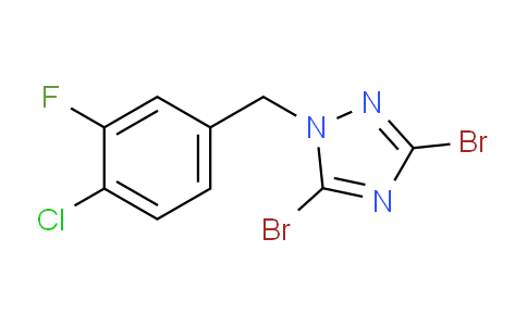 DY769852 | 1240572-53-5 | 3,5-Dibromo-1-[(4-chloro-3-fluorophenyl)methyl]-1h-1,2,4-triazole
