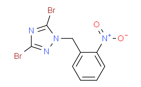 CAS No. 1240580-13-5, 3,5-Dibromo-1-[(2-nitrophenyl)methyl]-1h-1,2,4-triazole