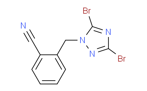 DY769867 | 1240574-03-1 | 2-[(3,5-Dibromo-1h-1,2,4-triazol-1-yl)methyl]benzonitrile