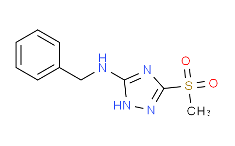 CAS No. 1020966-14-6, N-Benzyl-3-methanesulfonyl-1h-1,2,4-triazol-5-amine