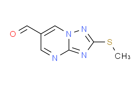 CAS No. 1148027-11-5, 2-(Methylsulfanyl)-[1,2,4]triazolo[1,5-a]pyrimidine-6-carbaldehyde