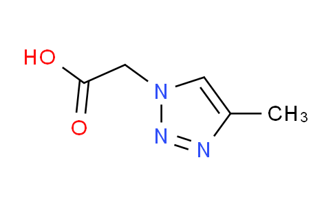 CAS No. 887405-58-5, 2-(4-Methyl-1H-1,2,3-triazol-1-yl)acetic acid