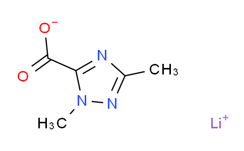 CAS No. 2219373-53-0, Lithium 1,3-dimethyl-1H-1,2,4-triazole-5-carboxylate