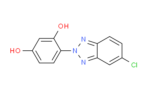 CAS No. 57567-95-0, 4-(5-chlorobenzotriazol-2-yl)benzene-1,3-diol