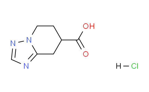 CAS No. 1895585-65-5, 5H,6H,7H,8H-[1,2,4]triazolo[1,5-a]pyridine-7-carboxylic acid hydrochloride