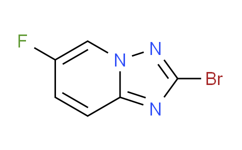 CAS No. 1820618-38-9, 2-Bromo-6-fluoro-[1,2,4]triazolo[1,5-a]pyridine