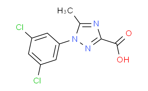 CAS No. 338408-13-2, 1-(3,5-Dichlorophenyl)-5-methyl-1H-1,2,4-triazole-3-carboxylic acid