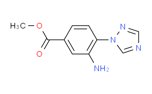 CAS No. 167626-50-8, Methyl 3-amino-4-(1H-1,2,4-triazol-1-yl)benzoate