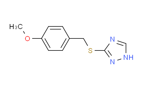 CAS No. 17357-75-4, 3-((4-Methoxybenzyl)thio)-1H-1,2,4-triazole