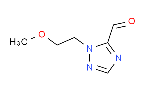 CAS No. 111340-49-9, 1-(2-Methoxyethyl)-1H-1,2,4-triazole-5-carbaldehyde