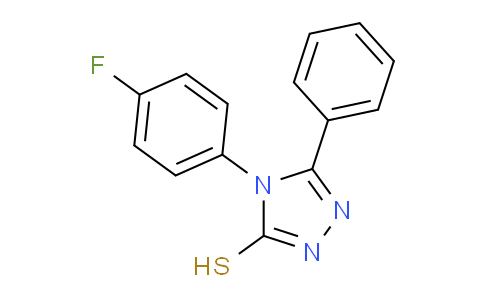 CAS No. 120873-34-9, 4-(4-Fluorophenyl)-5-phenyl-4H-1,2,4-triazole-3-thiol