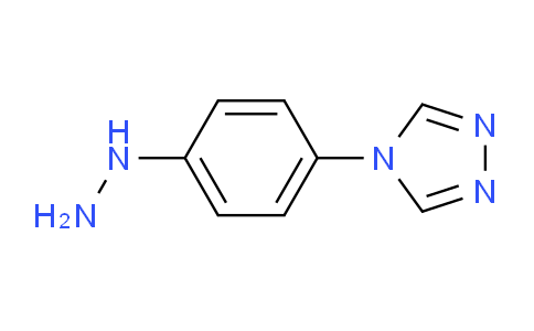 CAS No. 154594-16-8, 4-(4-Hydrazinylphenyl)-4H-1,2,4-triazole