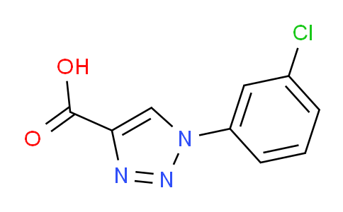 CAS No. 944901-58-0, 1-(3-Chlorophenyl)-1H-1,2,3-triazole-4-carboxylic acid