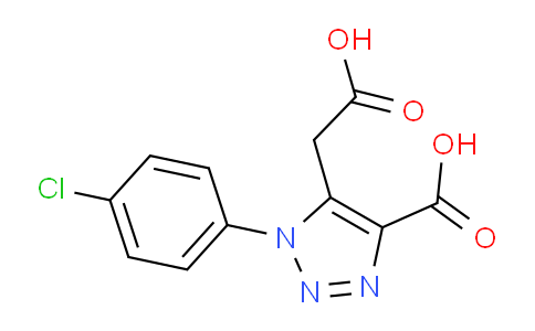 CAS No. 439095-10-0, 5-(Carboxymethyl)-1-(4-chlorophenyl)-1H-1,2,3-triazole-4-carboxylic acid