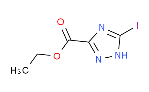 CAS No. 774608-90-1, 5-Iodo-1H-1,2,4-triazole-3-carboxylicacidethylester