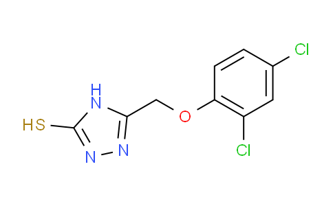CAS No. 130087-63-7, 5-((2,4-Dichlorophenoxy)methyl)-4H-1,2,4-triazole-3-thiol