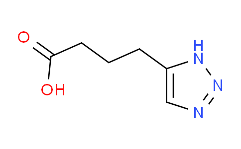 CAS No. 872701-04-7, 4-(1H-1,2,3-triazol-5-yl)butanoic acid