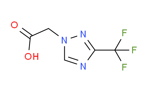 CAS No. 1557626-89-7, 2-[3-(trifluoromethyl)-1H-1,2,4-triazol-1-yl]acetic acid