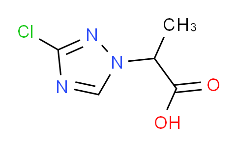 CAS No. 1798730-56-9, 2-(3-chloro-1H-1,2,4-triazol-1-yl)propanoic acid