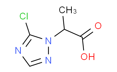 CAS No. 1790365-80-8, 2-(5-chloro-1H-1,2,4-triazol-1-yl)propanoic acid